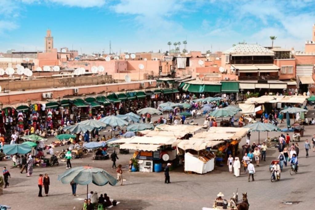 Appartement Funny House A Place Jamaa El Fna De Marrakech Marrakesch Exterior foto