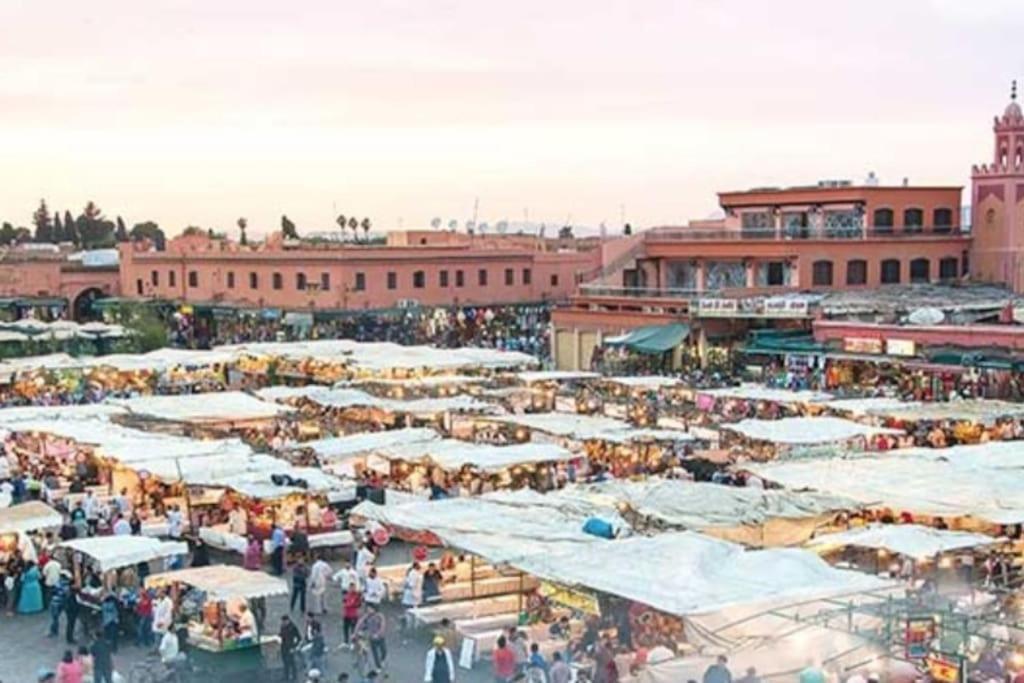 Appartement Funny House A Place Jamaa El Fna De Marrakech Marrakesch Exterior foto